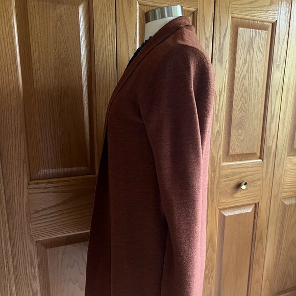 EILEEN FISHER - No-Close Fine Merino Links Long Cardigan -- NEW with Tag - Picture 5 of 13